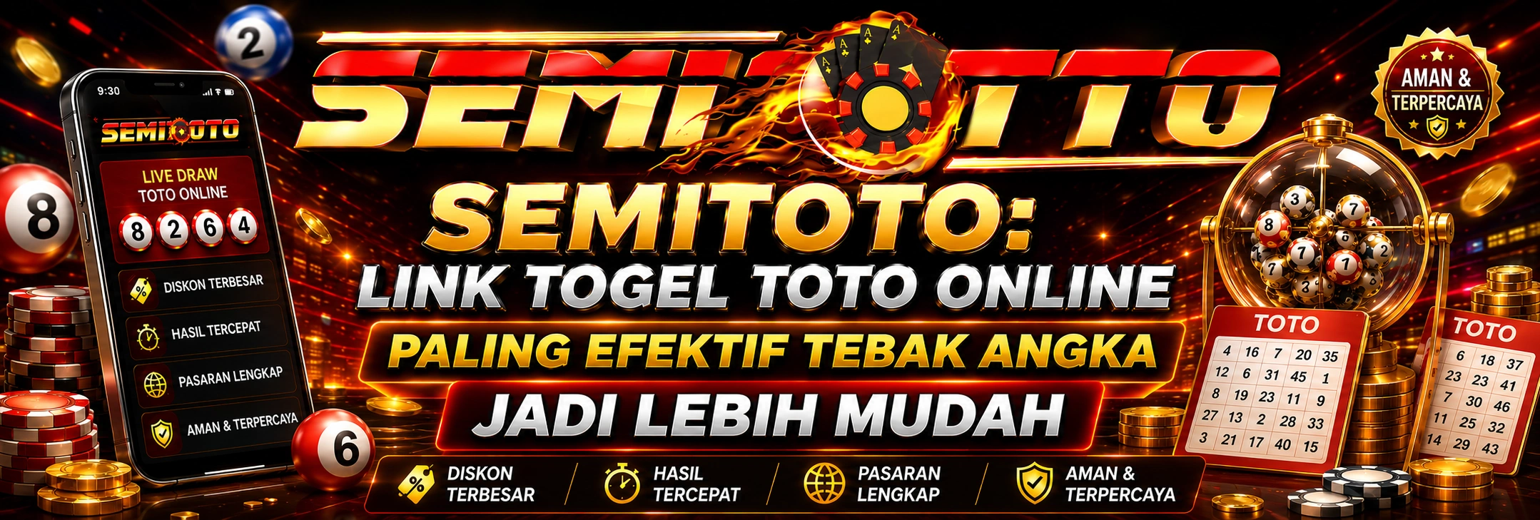 Promo Eksklusif SEMITOTO - Banner 1